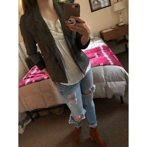 H&M BDG Heather Grey Blazer